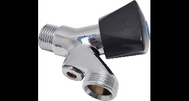 Wasmachinekraan Met Keerklep