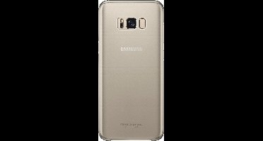 Samsung clear cover - goud - voor Samsung G955 Galaxy S8 Plus
