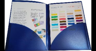 EXXO-HFP #34661 - Portfolio offertemap met 2 binnenvakken - Wit - 3 Stuks