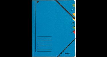 Sorteermap Leitz 7-Vaks Blauw