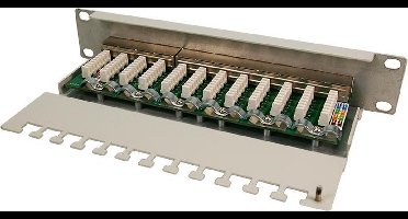 LogiLink NP0041 12 poorten 254 mm (10) CAT 6 1 HE Ingericht