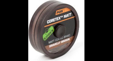 Fox Matt Coretex | Onderlijnmateriaal | Gravelly Brown | 15lb