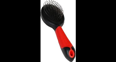 Flamingo Pinborstel Met Handvat Groot - Rood