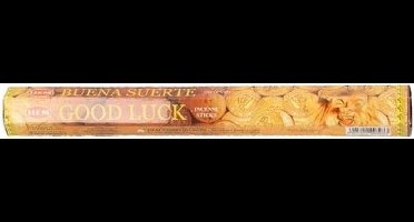Hem Wierook stokjes - Good Luck - 1x pakje met 20 stokjes - Yoga/meditatie