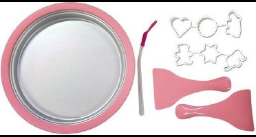 MikaMax Rolled Ice Cream Maker - Mini Rolling Ijs Grill - Ijsmachine - Ijsmaker - Maak Gemakkelijk ijs