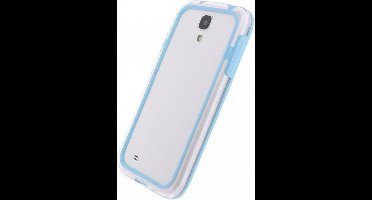 Xccess Hard Bumper Case Samsung Galaxy I9505 S4 Light Blue/Trans.