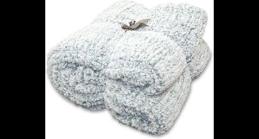 Unique Living Knut - Fleece - Plaid - 150x200 cm - Cloud Blue