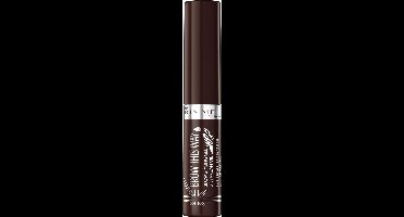 Rimmel London Brow Gel with Argan Oil - Dark Brown - Dark Brown