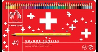 Kleurpotlood caran d'ache swisscolor aquarel 40 st