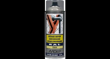 Motip industrial acryllak hoogglans RAL 7044 zijde grijs - 400 ml