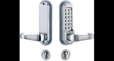 Codelocks Deurbeslag codeschilden met krukken 505SC