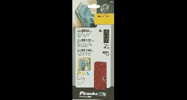 Piranha Schuurstroken 187 x 93 mm zelfhechtend, 5 stuks X31532