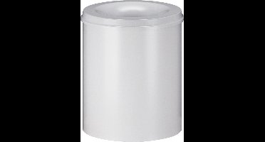 V-Part - Vlamdovende papierbak 80 liter - Steel - grijswit (R9002) - Prullenbak
