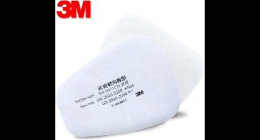 3M 5N11 Stoffilter (10 stuks) voor gasmasker 7502 6200 6800