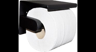 Wiesbaden Brush Toiletrolhouder - Mat Zwart