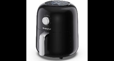 olievrije friteuse 4l 1300w zwart - sharp - af-gs404ae-b