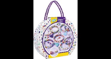 Totum knutsel koffertje armbanden maken Bracelet Factory - sieradenpakket met speciale kralen - creatief speelgoed meisjes vanaf 6 jaar cadeau tip