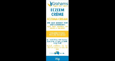 Grahams Eczeem Creme - 75 gram