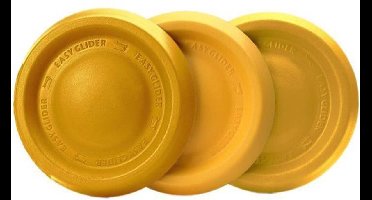 Starmark freesbee -disk -voor honden - dura foam geel easy glider- 23 cm - zeer stevig , sterk en toch zacht voor de tanden van uw hond.