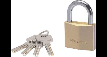 MasterLock Hangslot - Massief Messing - 50 mm - Ø8 mm - 2950EURD