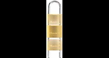 MasterLock Hangslot - Verstelbare beugel - Massief Messing - 50mm - 1950EURD