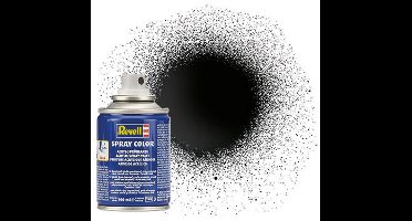 Revell Hobbyverf Acrylverf - #7 Black - Gloss - Acryl Spray - Verf spuitbus - 100 ml