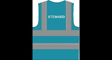 Steward hesje RWS lichtblauw