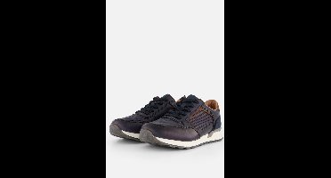 Rieker Sneakers blauw Leer - Maat 45