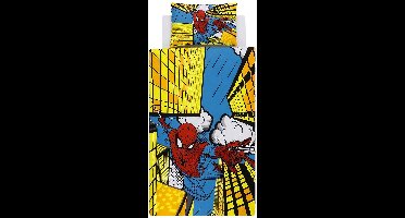 Marvel - Spiderman - Dekbedovertrek - Eenpersoons - Spider-Man - Dekbed - 1-persoons