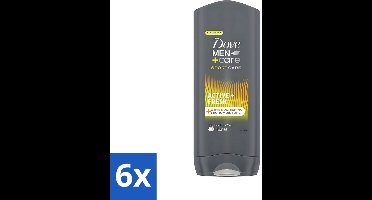 Dove - Douchegel - Men+ Care Active Fresh - Verfrissend en langdurige bescherming - 400 ml - Voordeelverpakking - 6 stuks