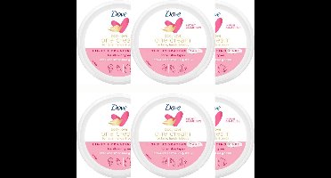 Dove Body Love One Cream Light Hydraterende Bodycrème - 6 x 250 ml - Voordeelverpakking