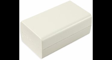 STRAPUBOX kunststofbehuizing, Type 2525 GR, 124 x 71 x 50 mm