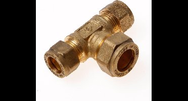 Installatiebranche T-koppeling 3x knel 12 x 15 x 12mm