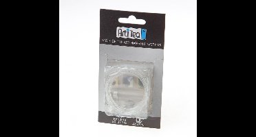 Artitec Blister 12 ophangset perlon met twister + mini-haak