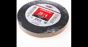 Kelfort Kokomoband zwart 5.6 meter 20x30 20/6
