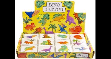 Duckiez Tattoos Dinosaurus 12st.