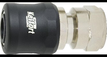 Kelfort Veiligheidsluchtkoppeling met slangtule past op Orion binnendraads 1/2" 1526378