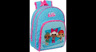 Schoolrugzak LOL Surprise! Divas Blauw 28 x 34 x 10 cm
