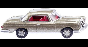Wiking 014604 H0 Auto Mercedes Benz 250 SE Coupé, nerzgrijs-metallic