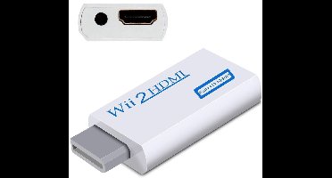 HDMI-adapter Compatibel met Nintendo Wii - Full HD 1080p