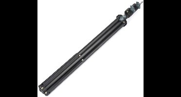 LuminexPro Stevige Statief voor de ringlamp 2.1 m – Tripod Statief – Zwart – 71 cm min hoogte - stevig - metal - statief voor studioverlichtingen. -