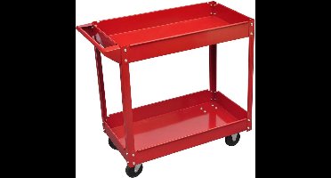 vidaXL - Gereedschapstrolley - 100 - kg - rood