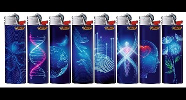 BIC® Maxi J26 Vuursteen Aansteker – Wireframe - 8 stuks