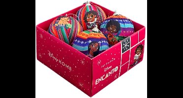 Set van 4 Onbreekbare Encanto Kerstballen