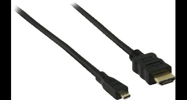 Wentronic - HDMI naar Micro HDMI kabel - 1.5 m - Zwart