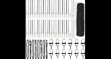 vidaXL - Hekpaal. - Grijs