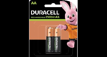 Duracell AA Oplaadbare Batterijen - 2500 mAh - 40 stuks