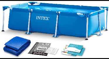 Frame tuinzwembad 260 x 160 x 65 cm 2 in 1 INTEX 28271