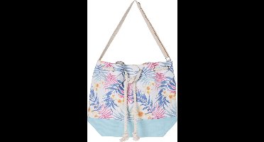 Strandtas - Flora 54x44 cm - strand - tas - strand tas