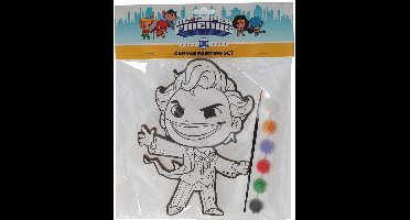 Canvas Schilderen DC Comics - The Joker - incl Penseel en 6 kleuren verf